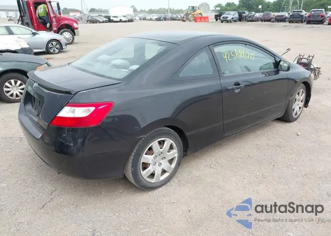 2007 Honda Civic Lx из США, поврежденный, VIN 2HGFG12667H565776
